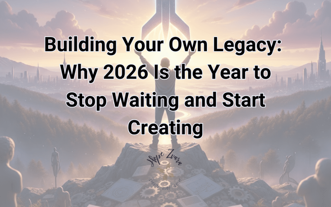 Building Your Own Legacy: Why 2026 Is the Year to Stop Waiting and Start Creating